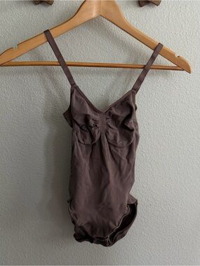 Skims brown bodysuit shapewear
